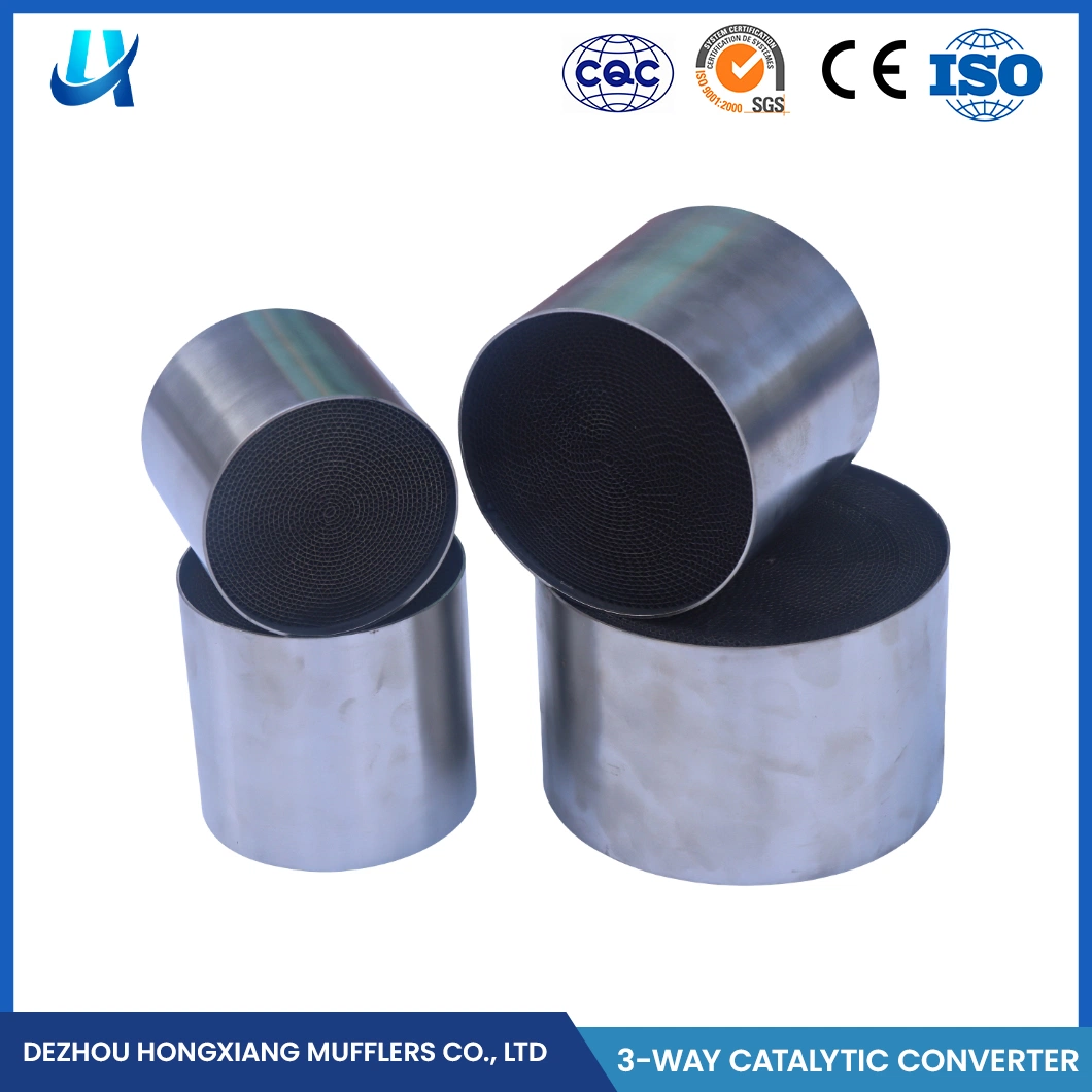 Hongxiang Branch Pipe Nozzle China Metal Honeycomb Substrates Metallic Catalysts Carrier Factory High-Quality Three Way Catalyst Metallic Honeycomb Substrate