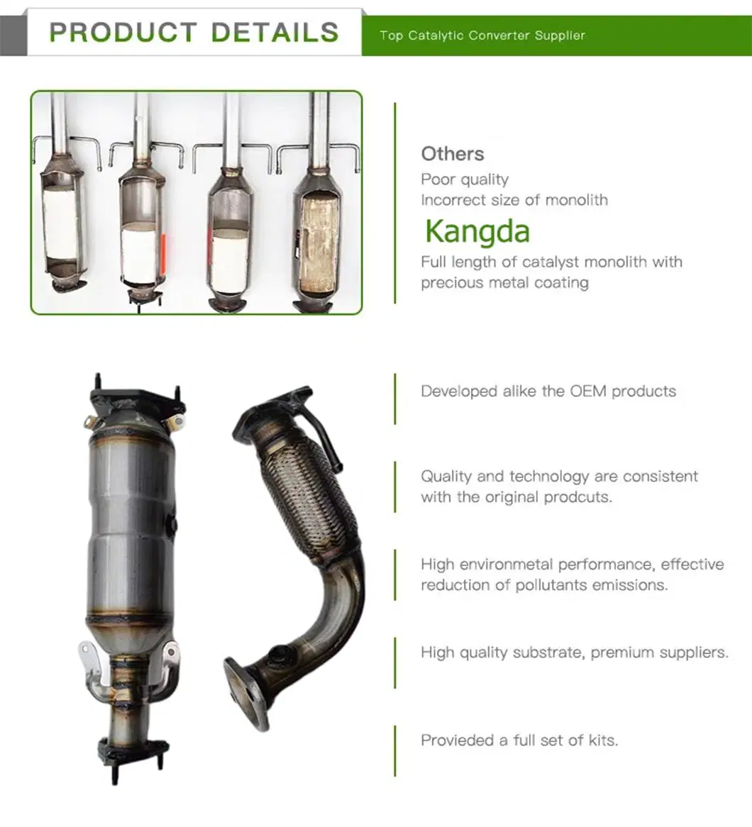 Three-Way Catalytic Converter Automobile Exhaust Gas Purification