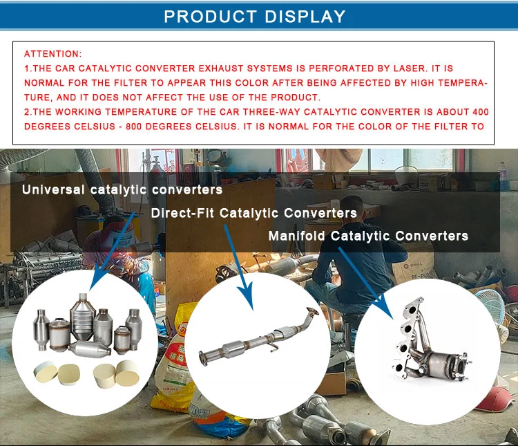 Jinwo Catalytic Converter for Toyota for Hyundai Catalytic Converter