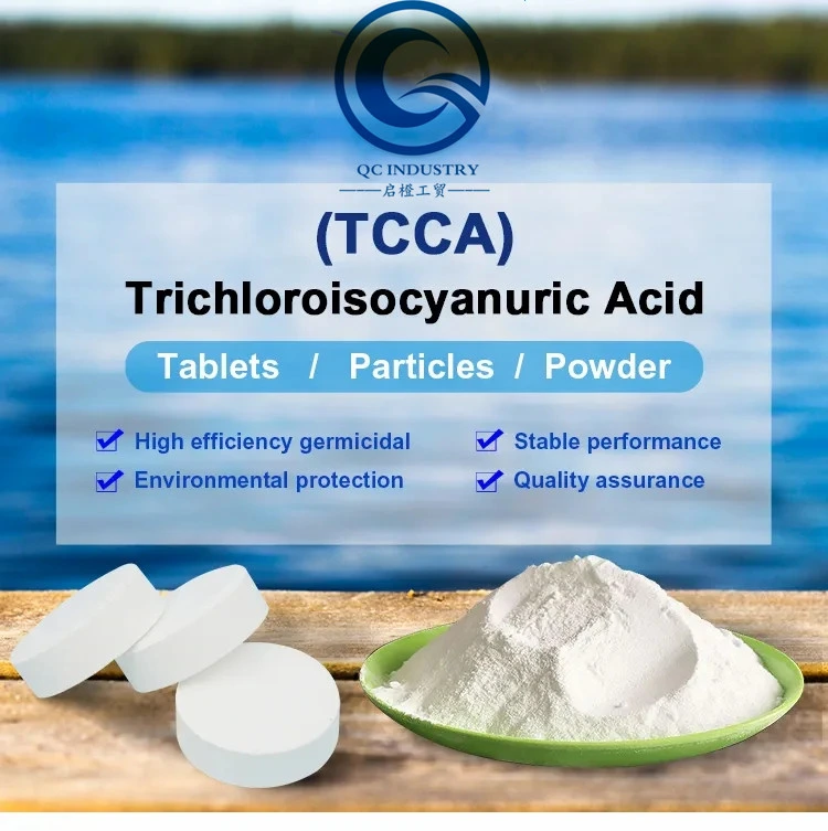 Pool Swim Chlorinated Pool Chemic Water Purifing Tablets Stabilizers TCCA Chlorine for Pool