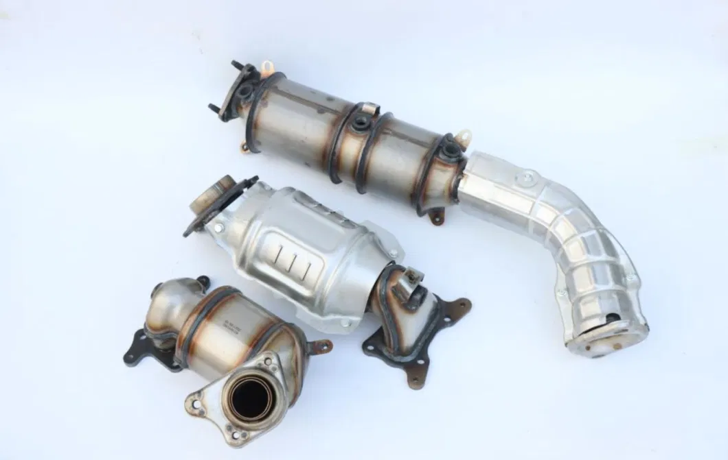 Processing Custom High Quality Catalytic Converter Automotive Parts