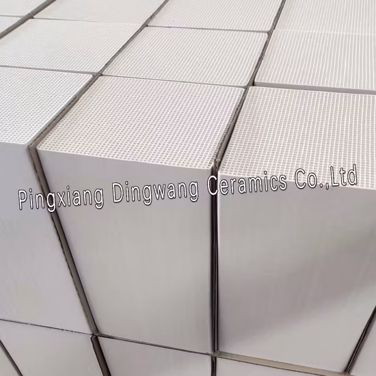 (150*150*300mm) High Strength Honeycomb Ceramic Heat Accumulation Substrate