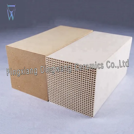 (150*150*300mm) High Strength Honeycomb Ceramic Heat Accumulation Substrate 