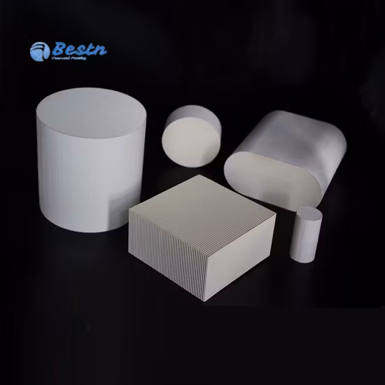 Cordierite Honeycomb Ceramic Catalyst Substrate for Car Exhaust Gas Purifier