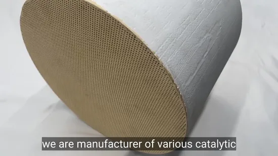 Doc/SCR Dia 93*101.6, 400 Cpsi Metal Substrate Metallic Honeycomb Carrier Filters Euro5 