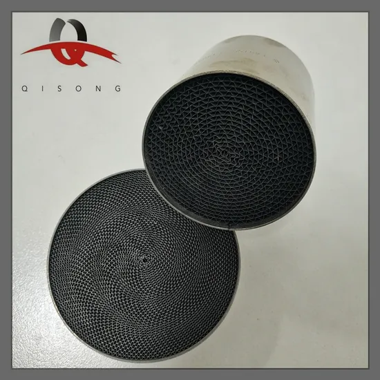 [Qisong] High Flow 200 Cpsi Honeycomb Metallic Catalyst Substrate for Catalytic Converter