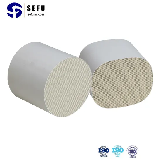Automobile Honeycomb Ceramic Catalyst Substrate Used in Catalytic Converter for Cars 