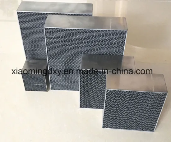 Car Exhaust DPF Honeycomb Metallic Substrate for Catalyst Support Carrier 