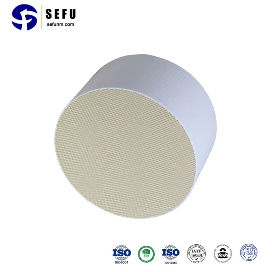 Sefu China Metal Substrate Manufacturing SCR Honeycomb Ceramic Doc Ceramic Honeycomb Carrier Doc Catalyst Substrate