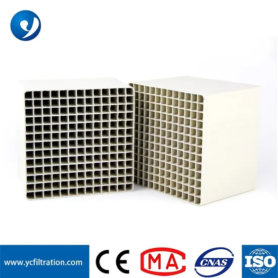SCR Honeycomb Ceramic Platinum Catalyst for Waste Gas Equipment 