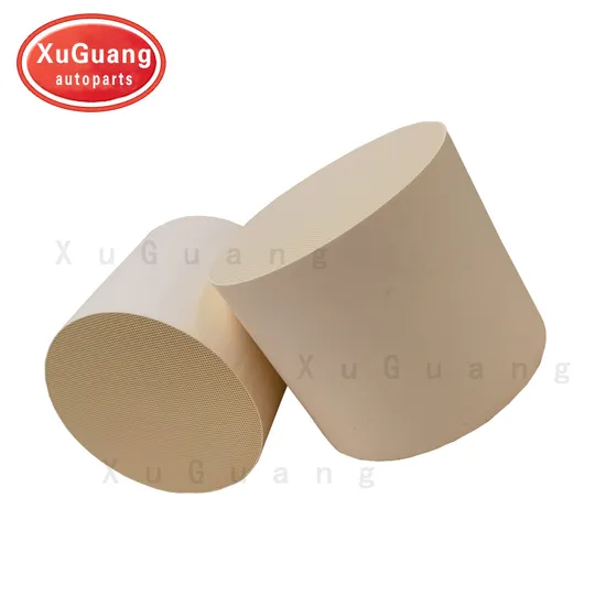 Euro 1 Exhaust Honeycomb Ceramic Substrate Catalyst 118*100 