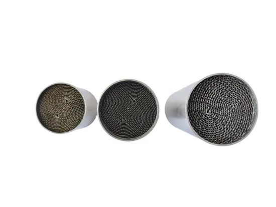 Metal Honeycomb Catalyst Metallic Substrate Catalytic Converter 35*17*15*400s 