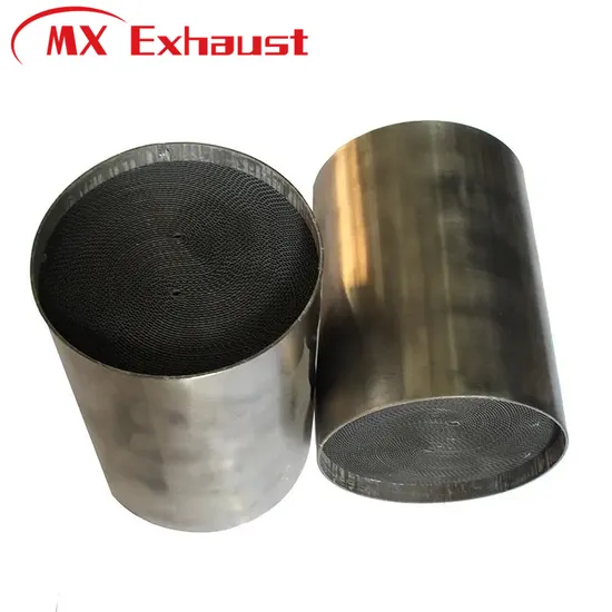 High Flow Metal Oval Round Honeycomb Ceramic Cordierite Catalytic Converter Metallic Substrate 