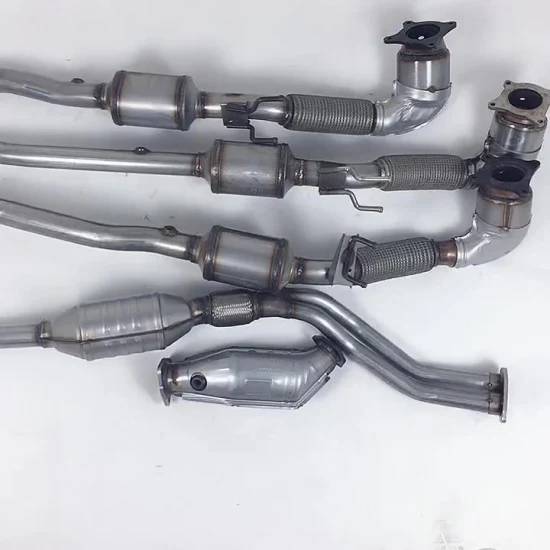 High Quality Direct Fit Car Exhaust System Second Part Catalytic Converter for Ford Fiesta 1.5