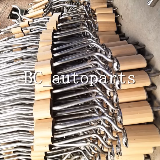 High Quality Direct Fit Car Exhaust System Second Part Catalytic Converter for Ford Fiesta 1.5