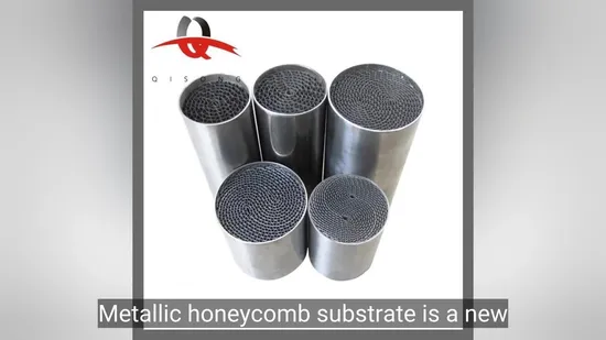 Superior Quality Honeycomb Metallic Catalyst Substrate for Engine Exhaust 
